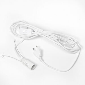 Socket w. 5m wire f. electric star -