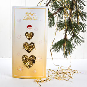 Reflex tinsel lametta, gold, 2M, 30g -