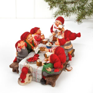 Poly jolly santas, Christmas party - 10X20CM
