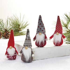 Pixy doll, gnome, fabric - 12CM, 4 ASS.