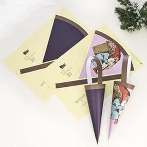 Juel&Brandt, DIY, paper hangings, cornets, 160g, 2 designs/bag