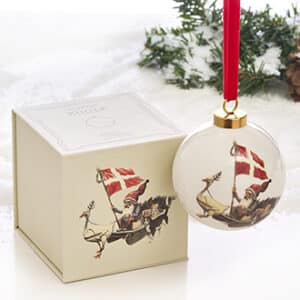 Juel&Brandt, Porcelain hanging,  Ø8CM, 1/box