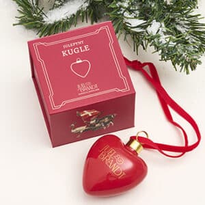 Juel&Brandt, Porcelain heart, hanging, 6CM