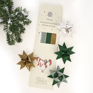 Juel&Brandt, Star shreds, 25mm x 86CM, 4 designs/bag - 60 bag