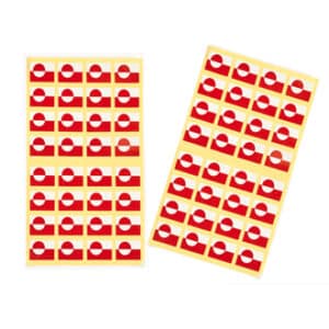 Stickers, nippussortakkat, '16CM, 64/BAG