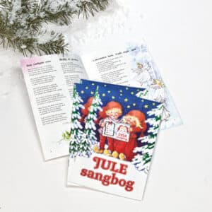 Christmas carols, in danish, '19X13CM, 4/BAG