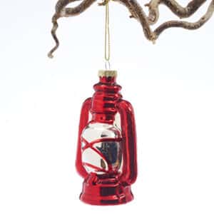 Glass hanging, Lantern, 11X7CM