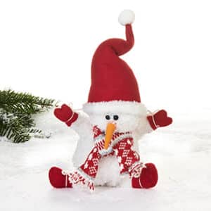 Snowman, fabric, 29CM