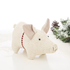 Pig, standing, 12X13CM