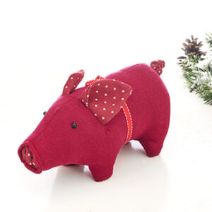 Pig, standing, 12X13CM