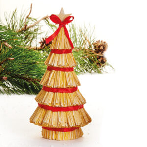 Straw tree, poly, 20CM