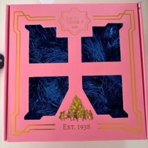 Tinsel garland, blue, 2M, Ø:10cm